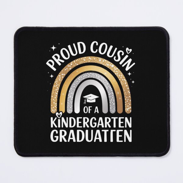 Item preview, Proud Cousin Of A Kindergarten Graduate Rainbow designed and sold by SIGORDESIGN.