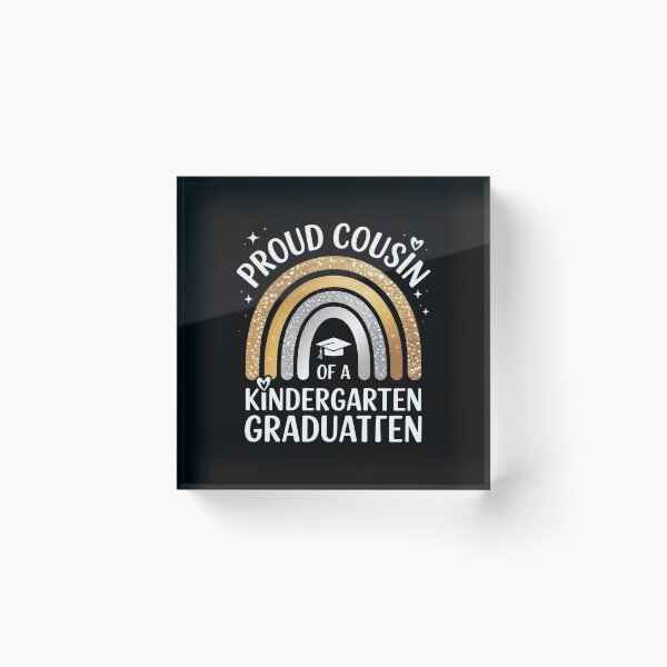 Item preview, Proud Cousin Of A Kindergarten Graduate Rainbow designed and sold by SIGORDESIGN.