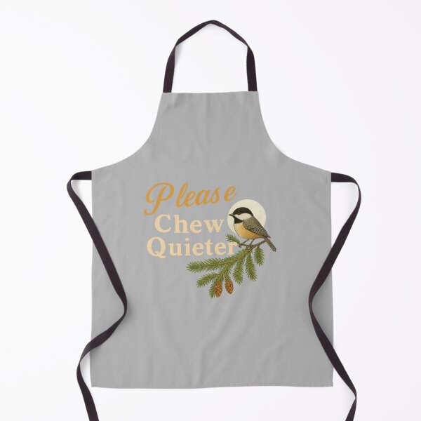 Item preview, Please Chew Quieter Funny Vintage Bird Nature Illustration designed and sold by mjohnson9.