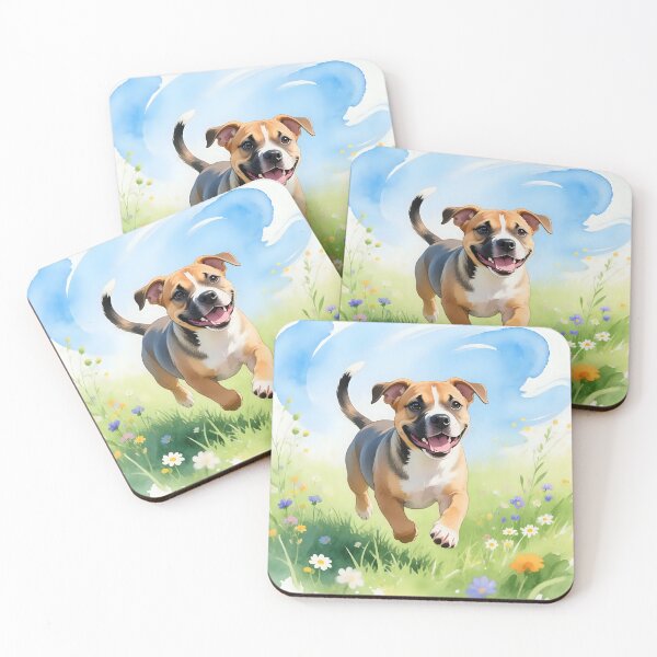 Item preview, Puppy dog playing in a field.  designed and sold by Nomad-Maynard.