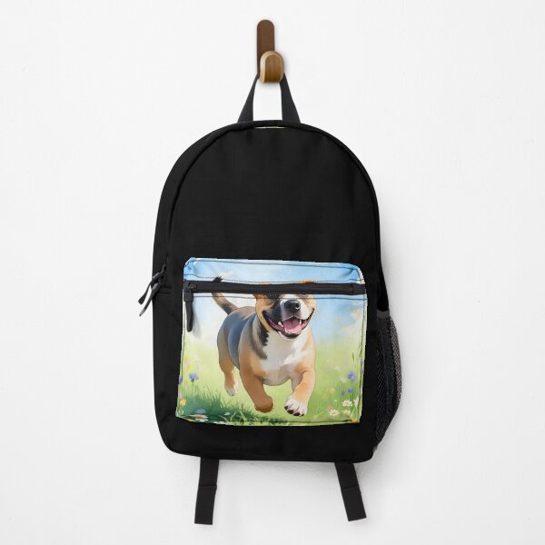 Item preview, Puppy dog playing in a field. designed and sold by Nomad-Maynard.