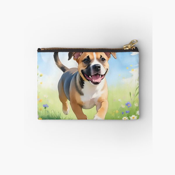 Item preview, Puppy dog playing in a field.  designed and sold by Nomad-Maynard.