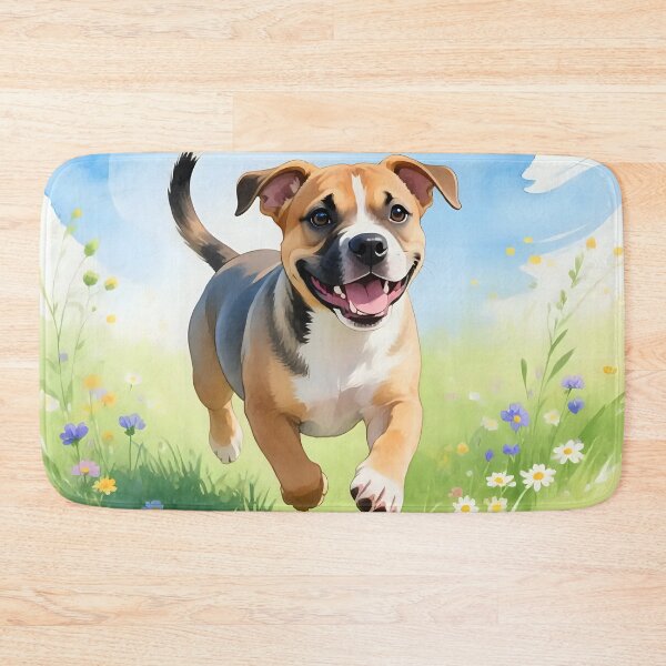 Item preview, Puppy dog playing in a field.  designed and sold by Nomad-Maynard.
