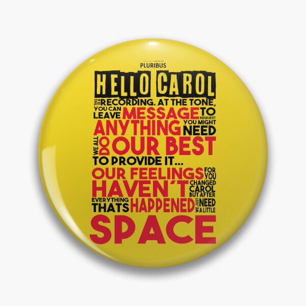 Item preview, PLURIBUS: RECORDING FOR CAROL designed and sold by FunGangStore.