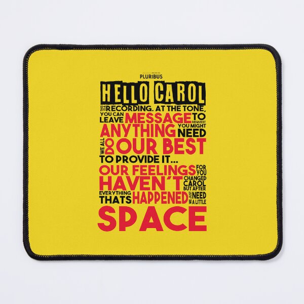 Item preview, PLURIBUS: RECORDING FOR CAROL designed and sold by FunGangStore.