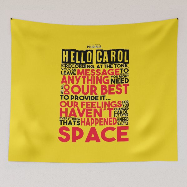 Item preview, PLURIBUS: RECORDING FOR CAROL designed and sold by FunGangStore.