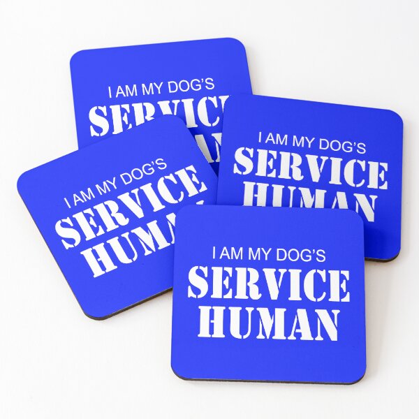 Item preview, I'm My Dog's Service Human Funny Dog Owner Support Animal designed and sold by babbselasdesigns.
