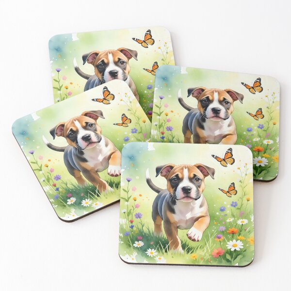 Item preview, Puppy dog playing in a field.  designed and sold by Nomad-Maynard.