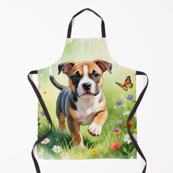 Item preview, Puppy dog playing in a field.  designed and sold by Nomad-Maynard.