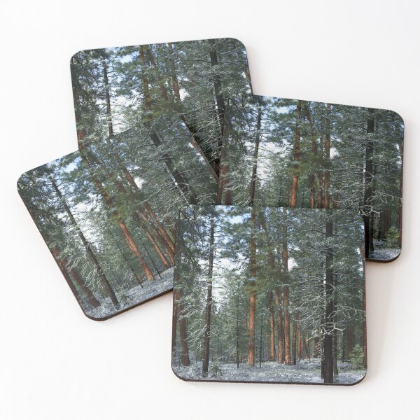 Item preview, Ponderosa Forest in Snow 1 designed and sold by ImagesbyCharyn.