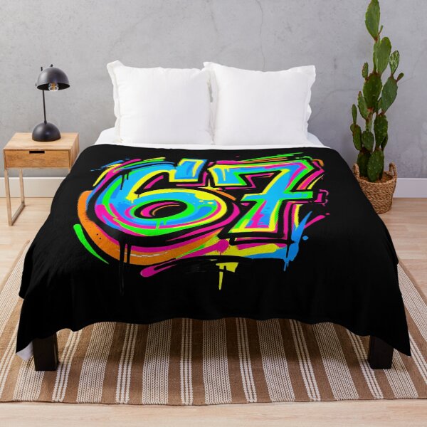 Item preview, 67 Drip Graffiti Meme Color Splash Sixty Seven designed and sold by ovallwfparid.