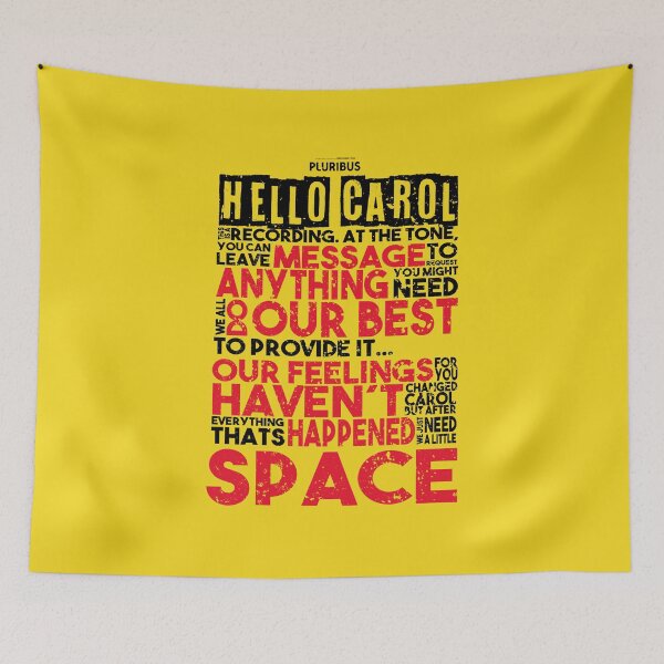 Item preview, PLURIBUS: RECORDING FOR CAROL (GRUNGE STYLE) designed and sold by FunGangStore.