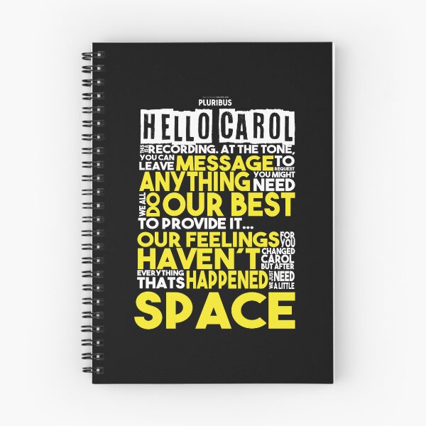 Item preview, PLURIBUS: RECORDING FOR CAROL (BLACK) designed and sold by FunGangStore.