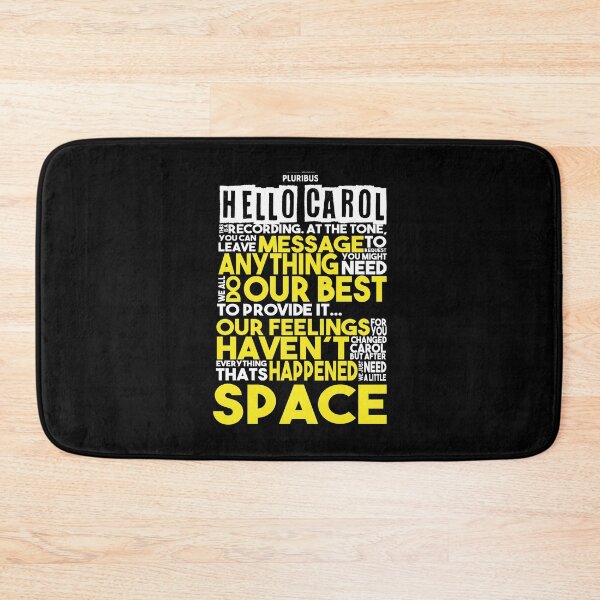 Item preview, PLURIBUS: RECORDING FOR CAROL (BLACK) designed and sold by FunGangStore.