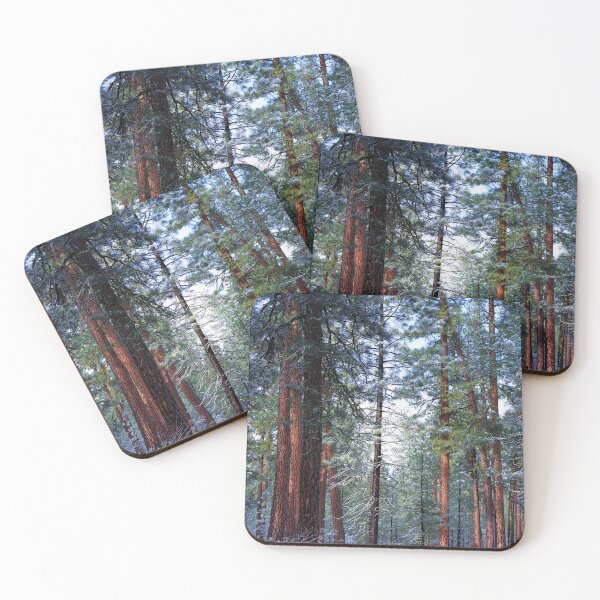 Item preview, Ponderosa Forest in snow 2 designed and sold by ImagesbyCharyn.