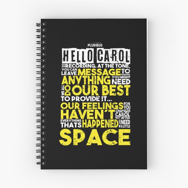 Item preview, PLURIBUS: RECORDING FOR CAROL (BLACK) GRUNGE STYLE designed and sold by FunGangStore.