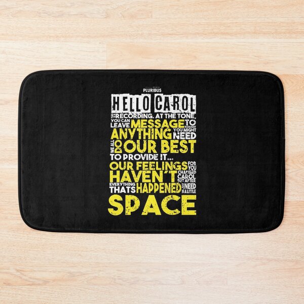 Item preview, PLURIBUS: RECORDING FOR CAROL (BLACK) GRUNGE STYLE designed and sold by FunGangStore.
