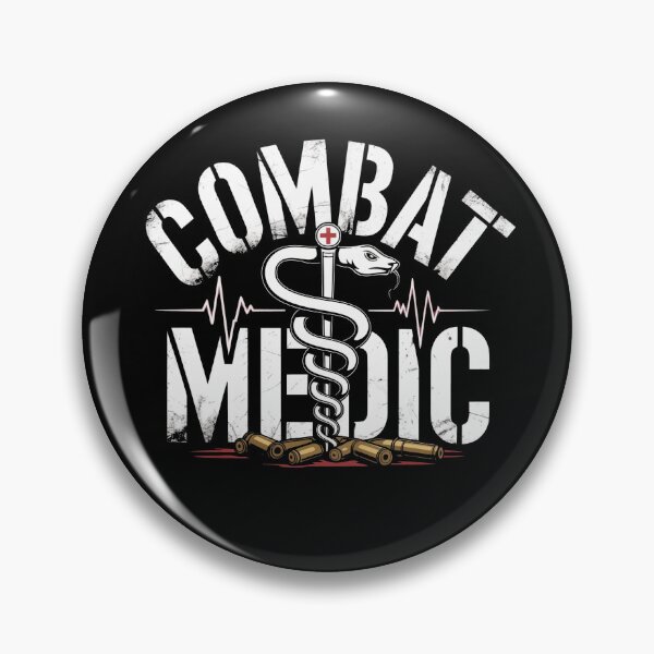 Item preview, Combat Medic T-Shirt - Proud Military Medic Patriotic Tee   designed and sold by BadgerCallUSA.