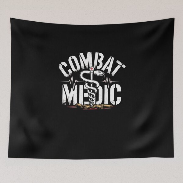 Item preview, Combat Medic T-Shirt - Proud Military Medic Patriotic Tee   designed and sold by BadgerCallUSA.