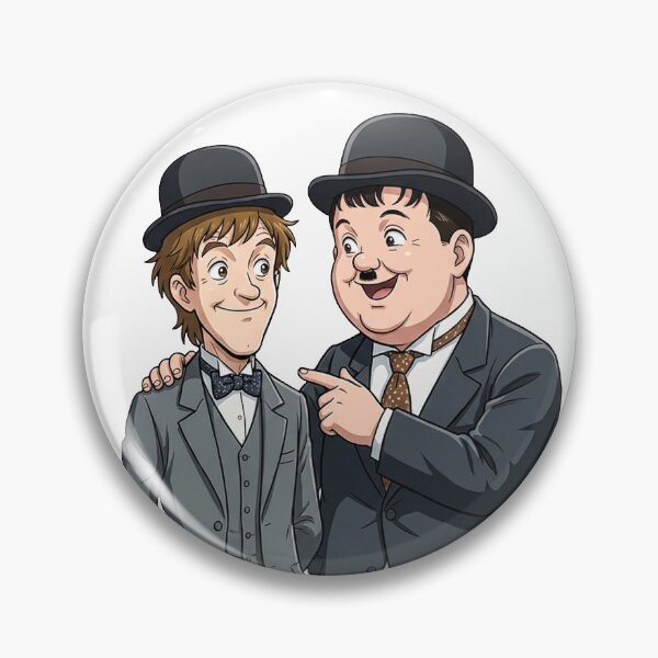 Item preview, Classic Comedy Duo designed and sold by SteadyRolling.
