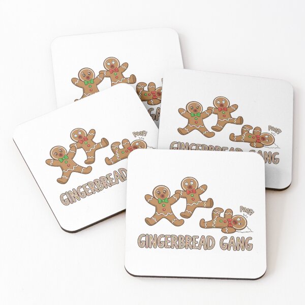 Item preview, Gingerbread Gang - The Crumbly Fall designed and sold by DisignByPrince.