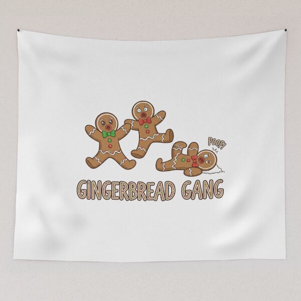 Item preview, Gingerbread Gang - The Crumbly Fall designed and sold by DisignByPrince.