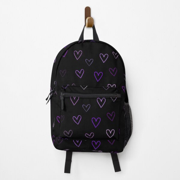 Item preview, Purple Hearts Doodles - Shapes Edition designed and sold by LittleFilmStore.