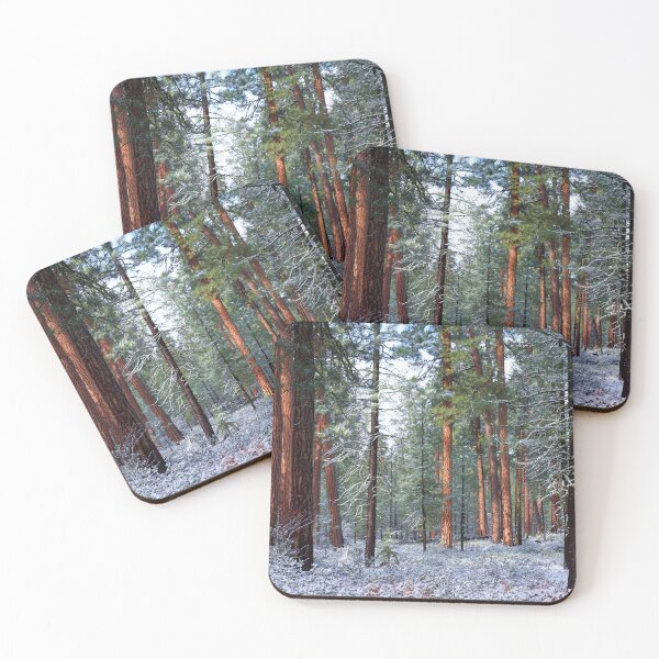 Item preview, Ponderosa Forest in Snow 3 designed and sold by ImagesbyCharyn.