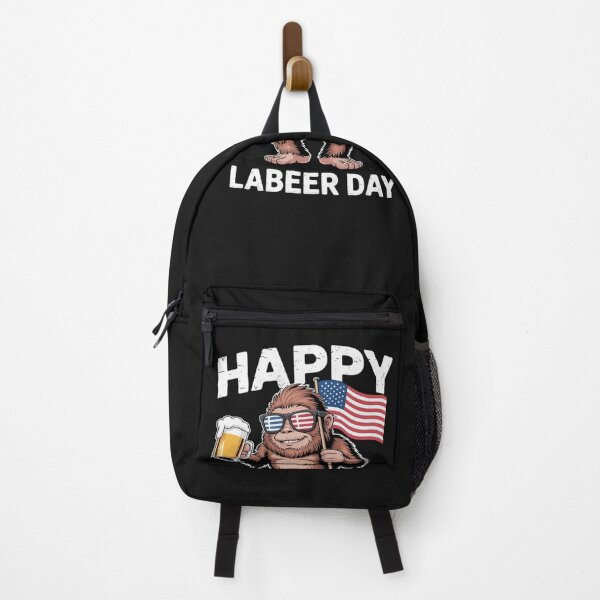 Item preview, Happy Labeer Day Labor Day Sasquatch American Flag Patriotic designed and sold by katherintration.