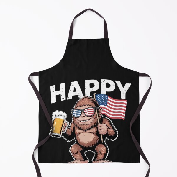 Item preview, Happy Labeer Day Labor Day Sasquatch American Flag Patriotic designed and sold by katherintration.