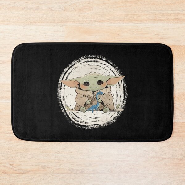 Item preview, BABY YODA WITH A PLESIOSAURUS designed and sold by LIS AND MELIVERSO.
