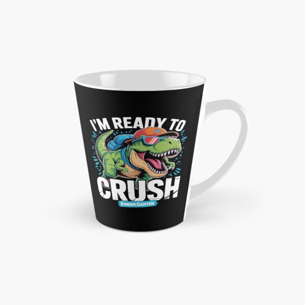 Item preview, Ready To Crush Kindergarten Dinosaur Back to School Boys designed and sold by SIGORDESIGN.