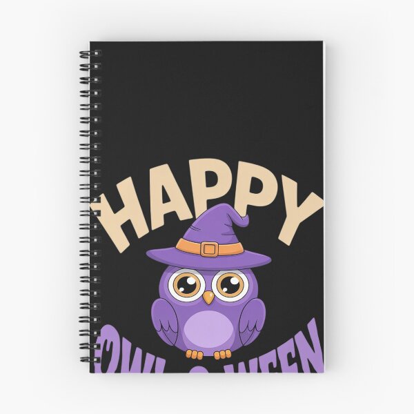 Item preview, Happy Owl-O-Ween Owl Lovers Halloween Fun for Spooky Season designed and sold by katherintration.