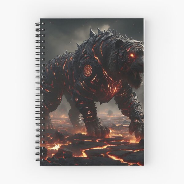 Item preview, Black Lava Tiger designed and sold by GalleryBrisArt.