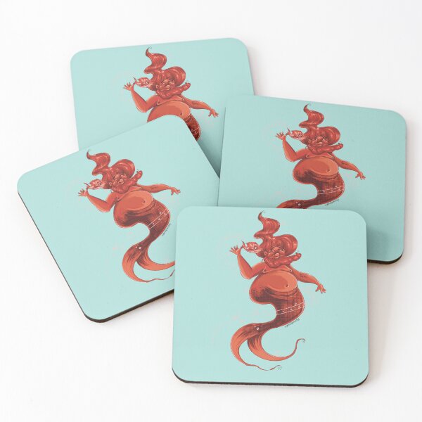 Item preview, Merman in Red designed and sold by spencerpm.