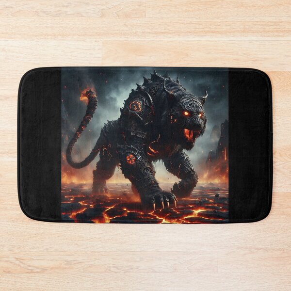 Item preview, Black Lava Tiger designed and sold by GalleryBrisArt.