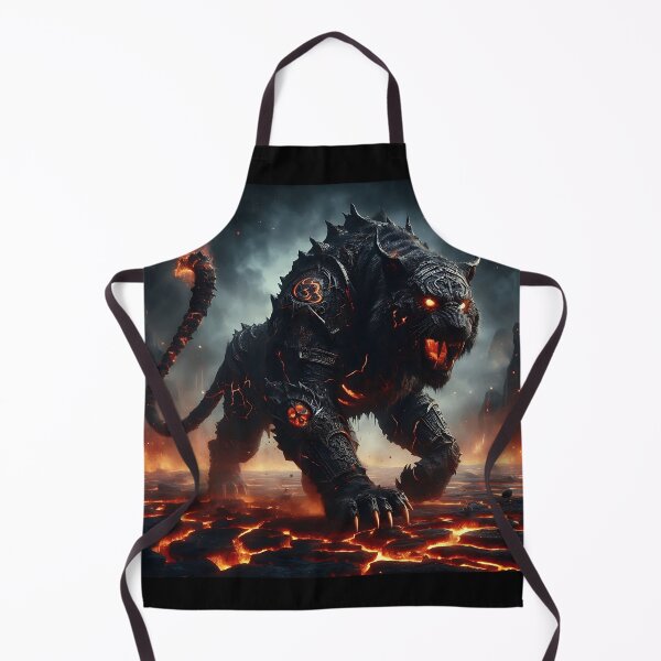 Item preview, Black Lava Tiger designed and sold by GalleryBrisArt.
