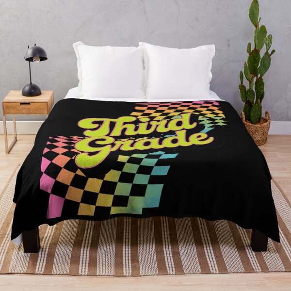 Item preview, Third Grade Teacher Team Lightning Bolt Checkered 90s designed and sold by SIGORDESIGN.