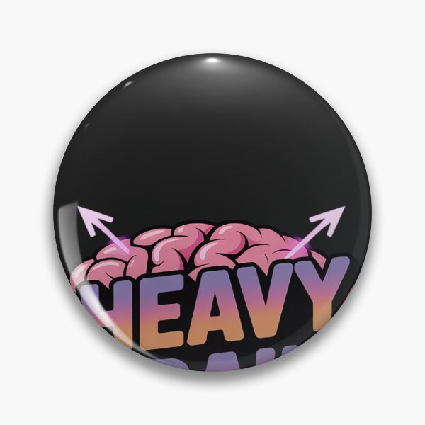 Item preview, Heavy Brain Quirky Creative designed and sold by katherintration.