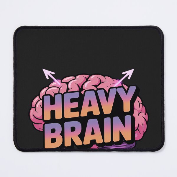 Item preview, Heavy Brain Quirky Creative designed and sold by katherintration.