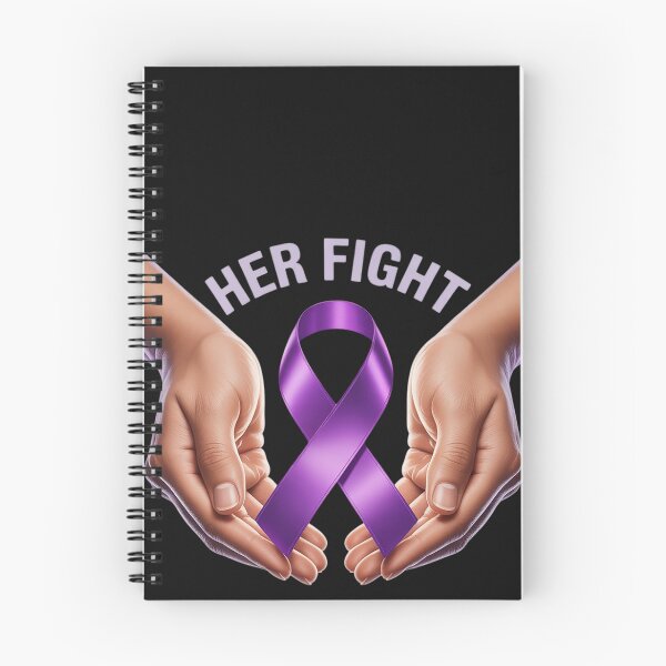Item preview, Her Fight Is My Fight Purple Ribbon Fibromyalgia Awareness designed and sold by katherintration.
