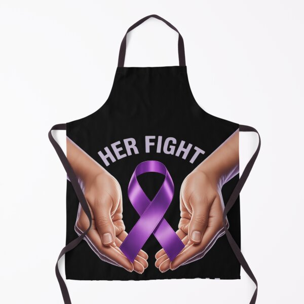 Item preview, Her Fight Is My Fight Purple Ribbon Fibromyalgia Awareness designed and sold by katherintration.