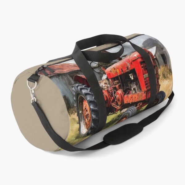Item preview, Rustic Red Farm Tractor designed and sold by Savannah Gibbs.