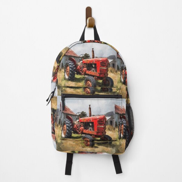 Item preview, Rustic Red Farm Tractor designed and sold by Savannah Gibbs.