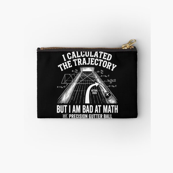 Item preview, Funny Bowling Physics Trajectory - Math Science Gutter Ball Humor designed and sold by Mason-Pride.