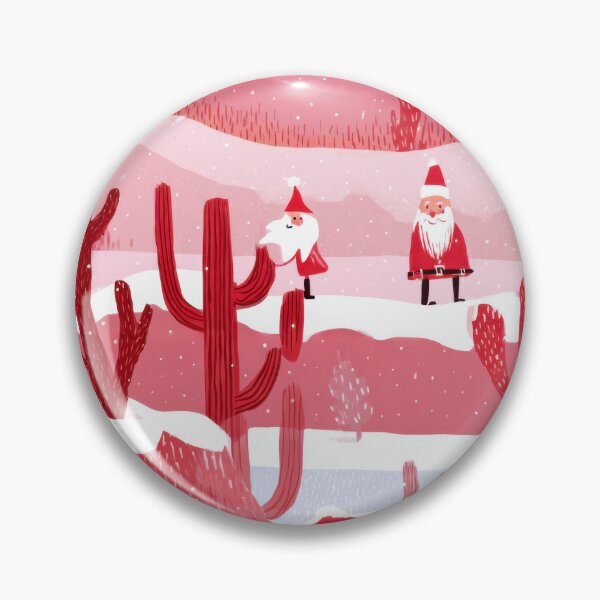 Item preview, Santa in the Desert Christmas Illustration designed and sold by dawnleblanc55.