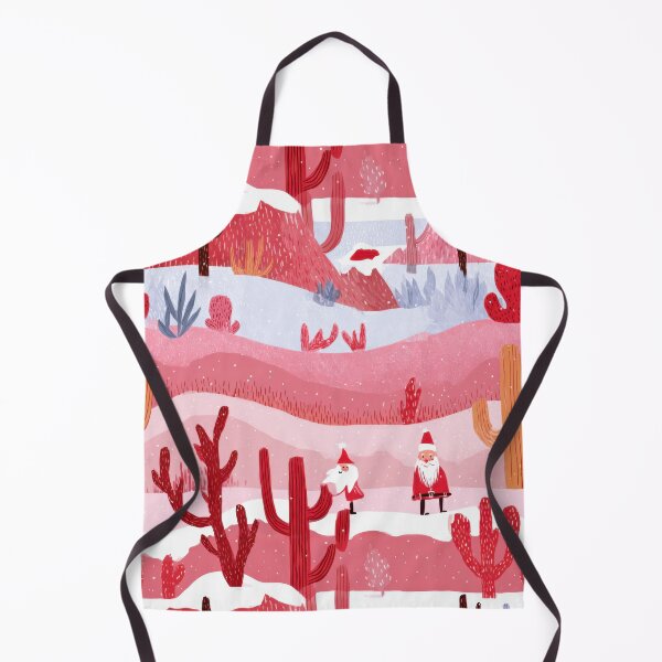 Item preview, Santa in the Desert Christmas Illustration designed and sold by dawnleblanc55.