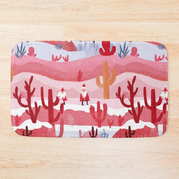 Item preview, Santa in the Desert Christmas Illustration designed and sold by dawnleblanc55.