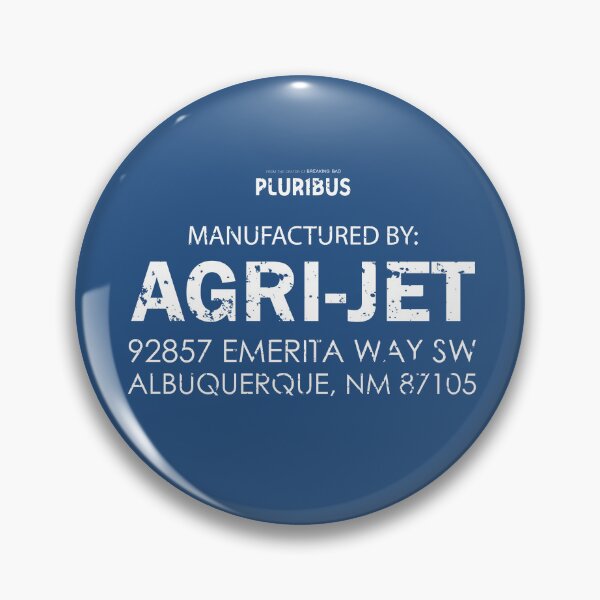 Item preview, PLURIBUS: MANUFACTURED BY AGRI-JET (GRUNGE STYLE) designed and sold by FunGangStore.