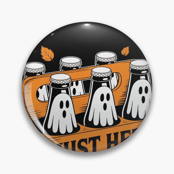 Item preview, Here for the Boos Halloween 6 Pack Booze Ghost Beer Bottles designed and sold by katherintration.